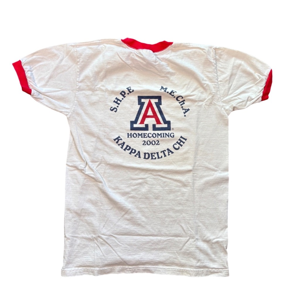 Vintage 2002 Homecoming U of A University of Arizona KDChi Greek Sorority Ringer
